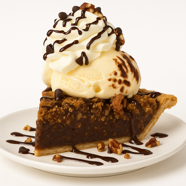 mississippi mud pie from the best bakery in Texas at Pie in the Sky